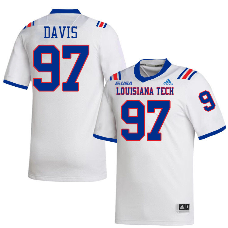 Christian Davis Louisiana Tech Jersey,LA Tech Bulldogs Football Jerseys,Uniforms,Gears-White